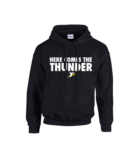 Thunder Adult 'Here Comes the Thunder' Cotton Hoodie