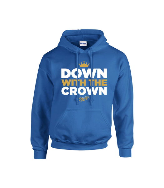 Royals Adult 'Down With the Crown' Cotton Hoodie