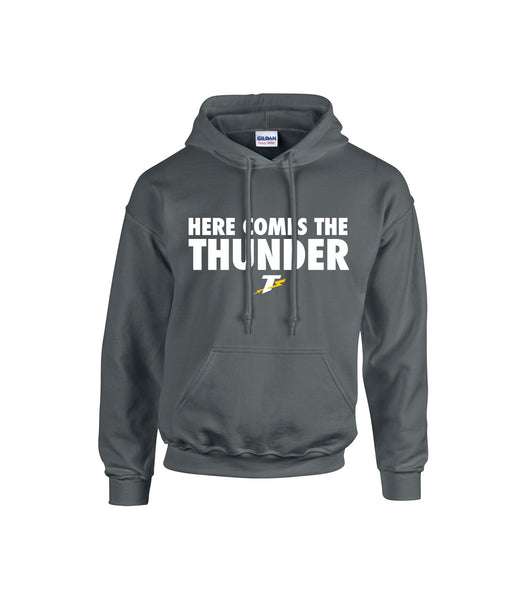 Thunder Adult 'Here Comes the Thunder' Cotton Hoodie