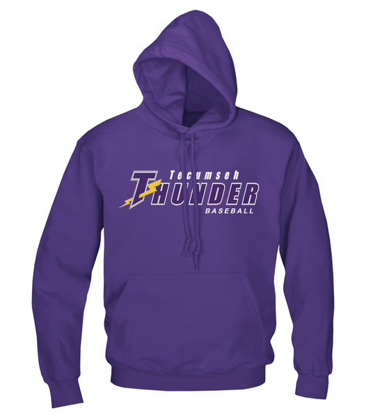 Thunder Adult Cotton Hoodie With Embroidered Logo