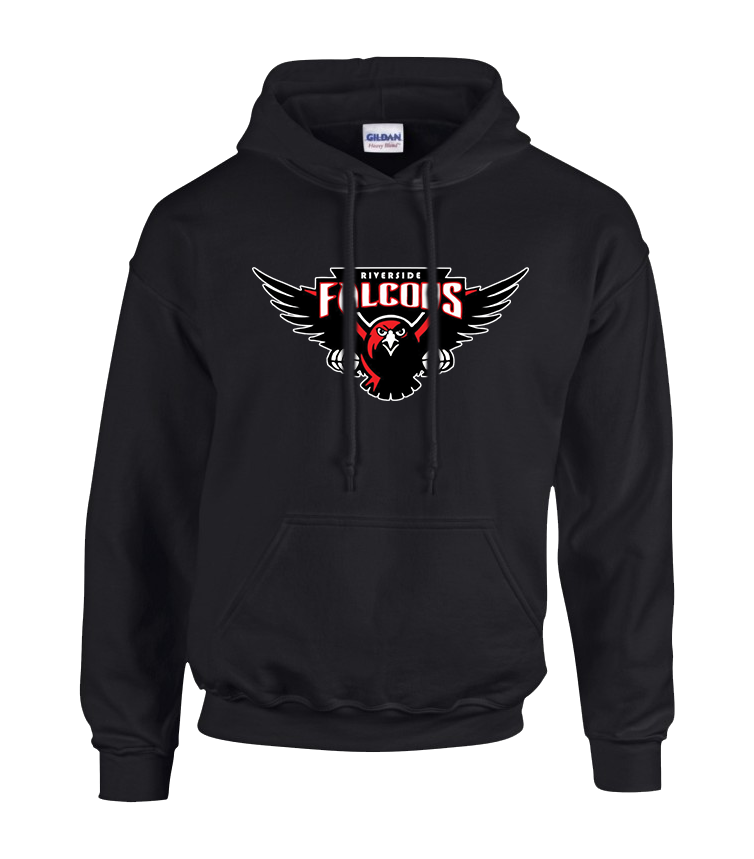 Falcons Adult Cotton Pull Over Hooded Sweatshirt