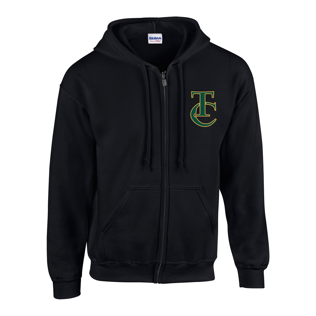 Turtle TC Adult Cotton Zip-Up Hoodie