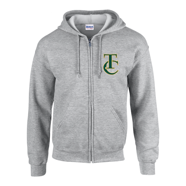 Turtle TC Adult Cotton Zip-Up Hoodie