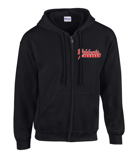 Wildcats Softball Youth Zip-Up Hoodie