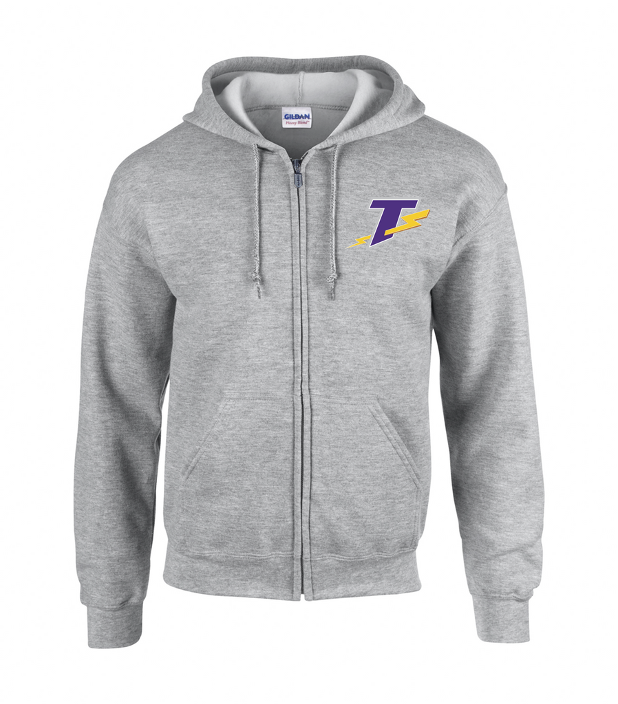 Thunder Adult Zip-Up Cotton Hoodie