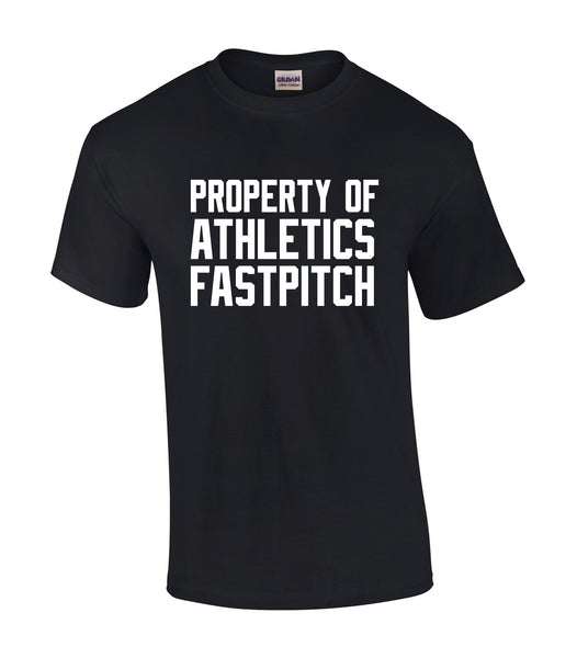 Athletics Adult 'Property of' Cotton Tee