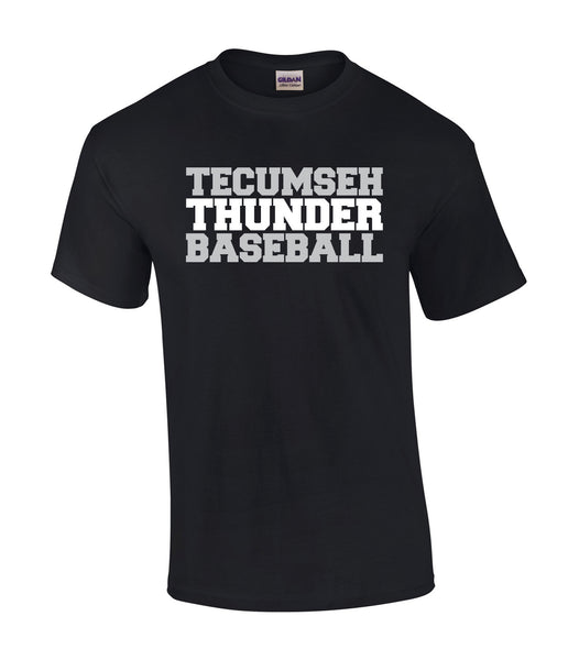 Thunder Adult 'Baseball Block' Cotton Tee