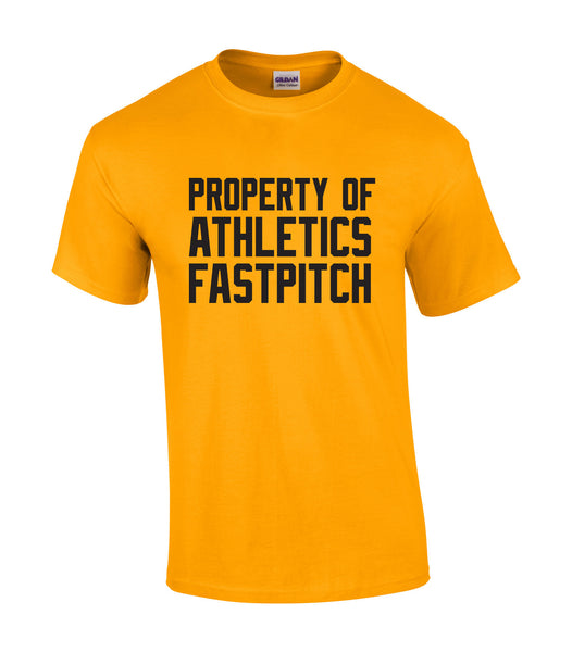 Athletics Adult 'Property of' Cotton Tee