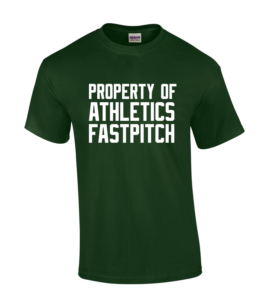 Athletics Adult 'Property of' Cotton Tee