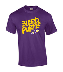 Thunder Youth 'Bleed Purple' Cotton Tee