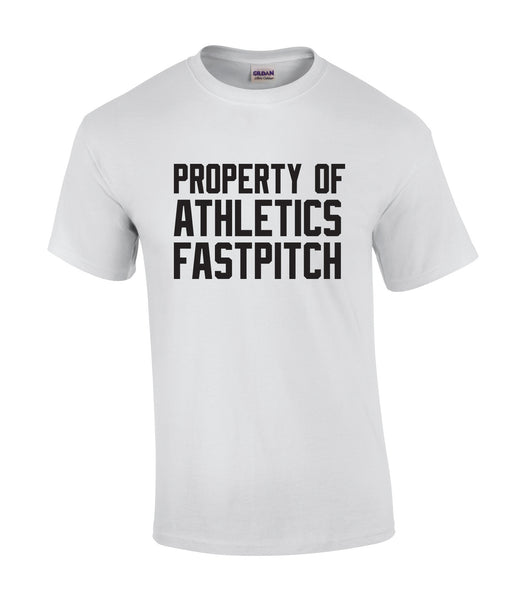 Athletics Adult 'Property of' Cotton Tee