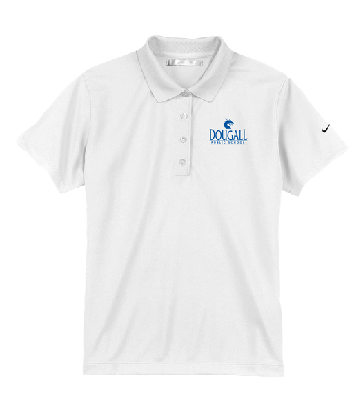 Dougall Ladies' Dri-fit Polo with Embroidered Logo