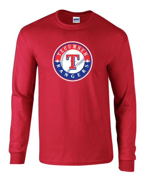 Rangers Adult Cotton Long Sleeve