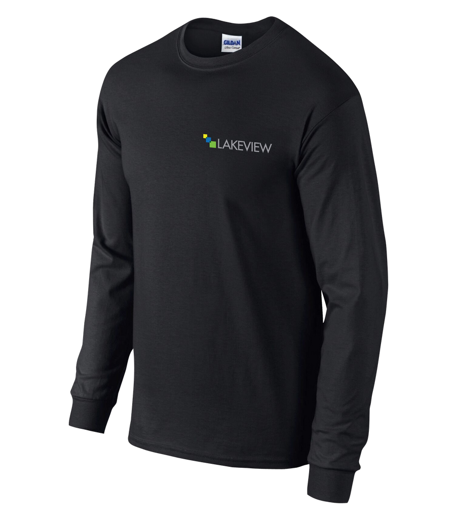 Lakeview Youth Cotton Long Sleeve with Embroidered Logo