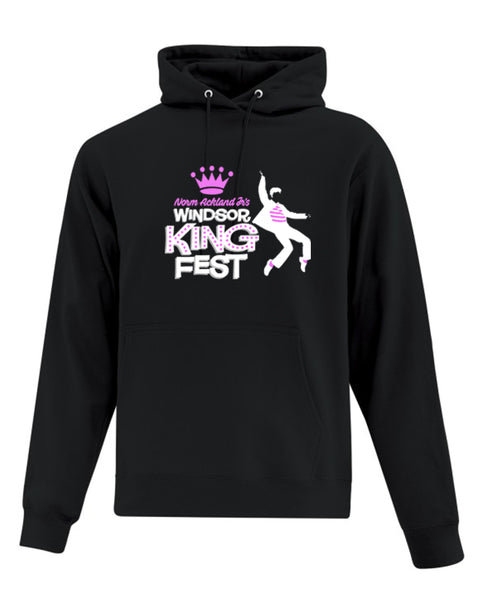 King Fest Adult Fleece Hooded Sweatshirt - Full Colour Imprint