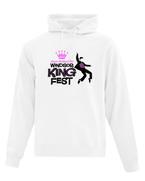 King Fest Adult Fleece Hooded Sweatshirt - Full Colour Imprint