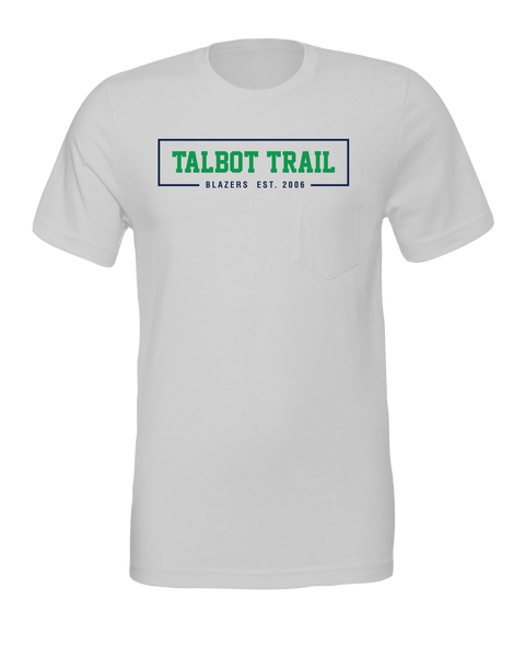 Talbot Trail Blazers Unisex Bella Jersey T-Shirt with Printed Logo