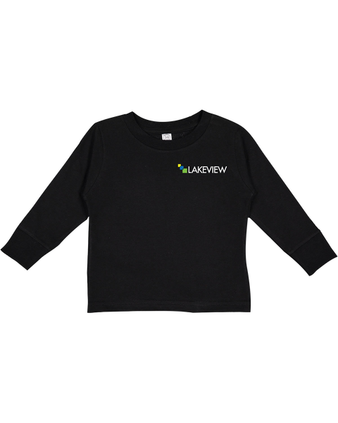Lakeview Toddler Long-Sleeve T-Shirt with Printed Logo