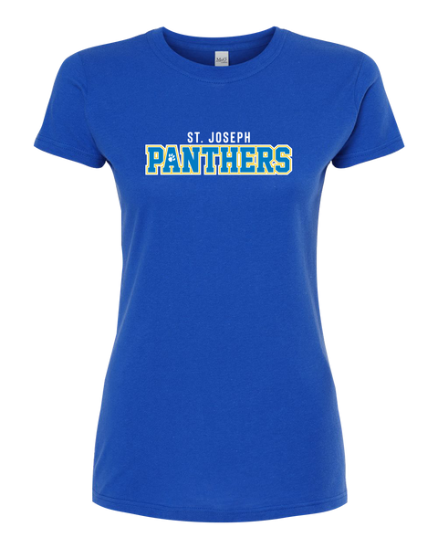 St. Joseph Ladies Fine Jersey T-Shirt with Printed Logo