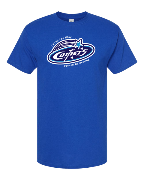 Comets Youth Cotton T-Shirt with Printed Logo