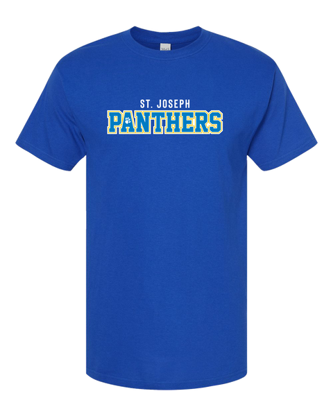 St. Joseph Adult Soft Touch T-Shirt with Printed Logo