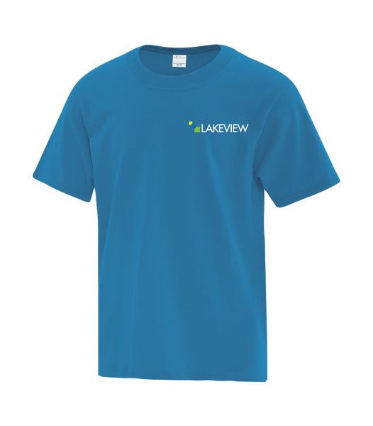 Lakeview Adult Soft Touch Short Sleeve with Embroidered Logo