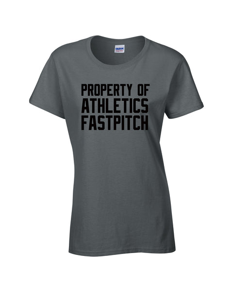 Athletics Ladies 'Property Of' Cotton Tee
