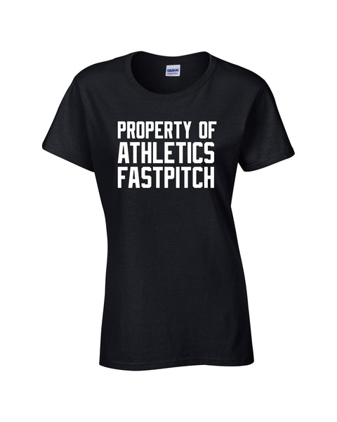 Athletics Ladies 'Property Of' Cotton Tee