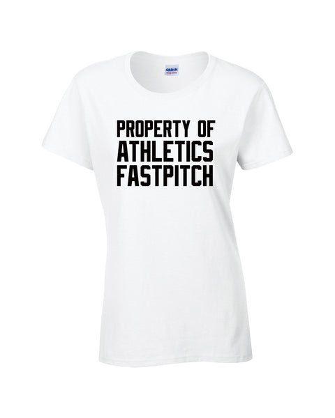 Athletics Ladies 'Property Of' Cotton Tee