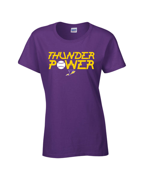 Thunder Ladies 'Thunder Power' Cotton Tee