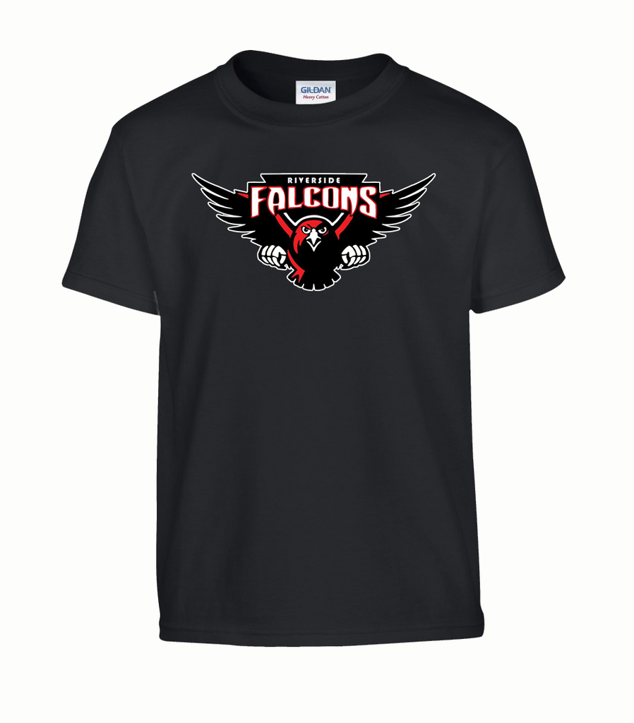 Falcons Youth Cotton T-Shirt with Printed logo