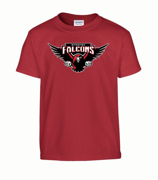 Falcons Youth Cotton T-Shirt with Printed logo