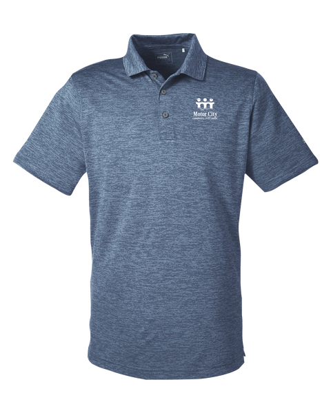 Motor City Community Credit Union Men's Golf Polo with Embroidered Logo