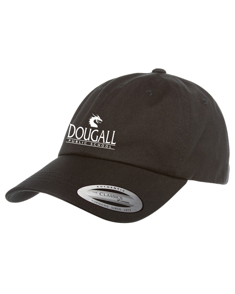 Dougall Adult Low-Profile Cotton Twill Cap