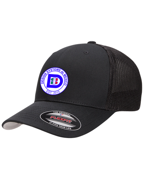 Design Systems de Mexico Badge Adult Trucker Cap