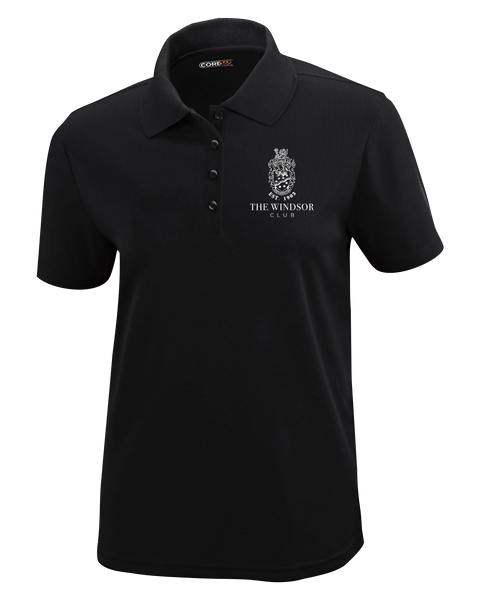 The Windsor Club Ladies Origin Performance Polo with Embroidered Logo