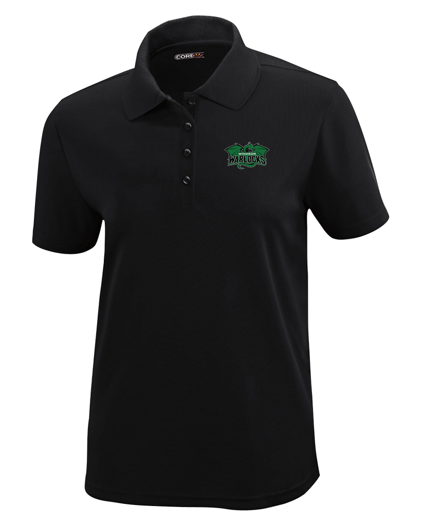 Warlocks Ladies Polo with Embroidered Logo