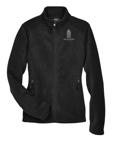The Windsor Club Ladies Journey Fleece Jacket with Embroidered Logo