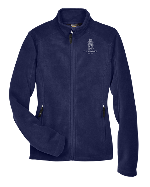 The Windsor Club Ladies Journey Fleece Jacket with Embroidered Logo