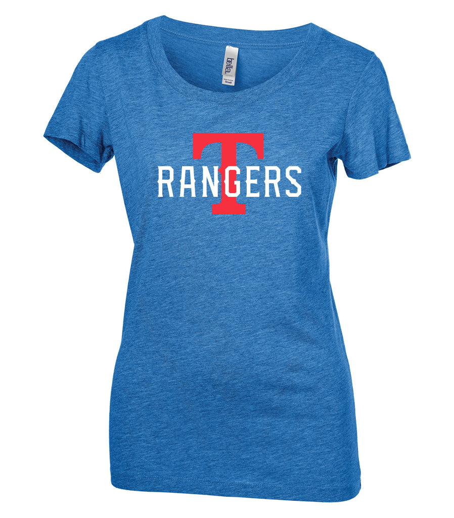 Ladies rangers t shirt outlet