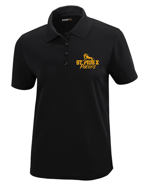 Pacers Staff Mens Piqué Polo with Embroidered Logo