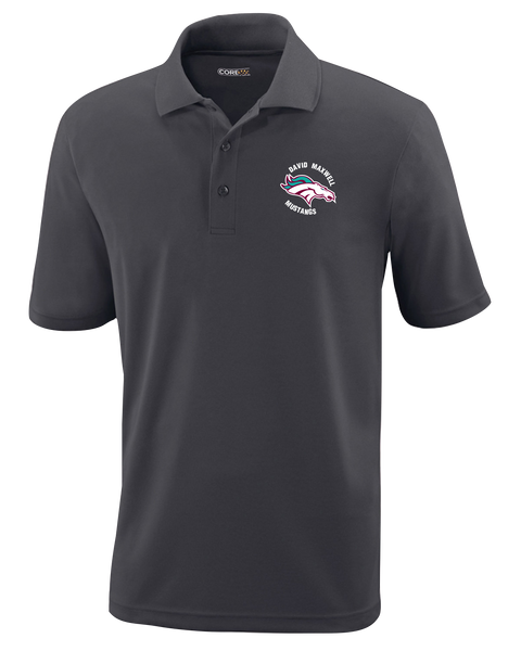 Mustangs Staff Adult Sport Shirt with Embroidered Logo