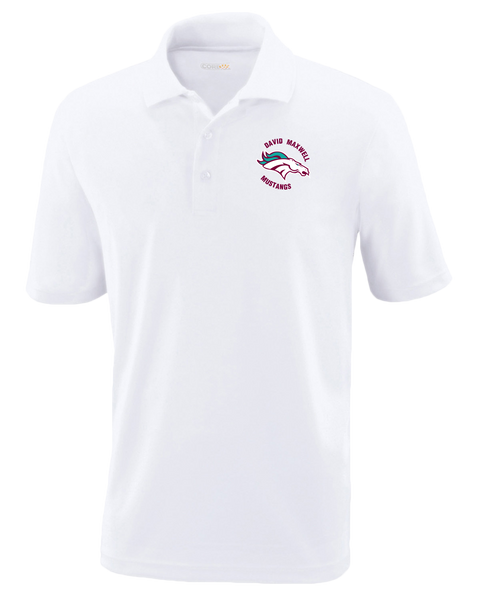 Mustangs Staff Adult Sport Shirt with Embroidered Logo