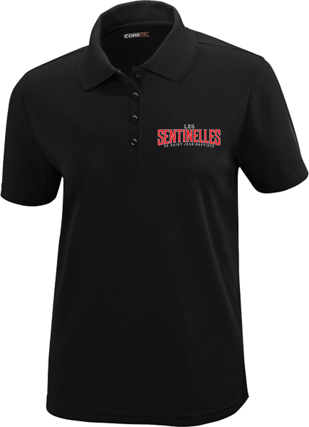 Sentinelles Mens Piqué Polo with Embroidered Logo