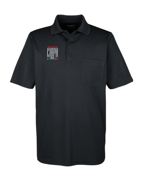 CIBPA Windsor Adult Origin Performance Polo with Embroidered Logo
