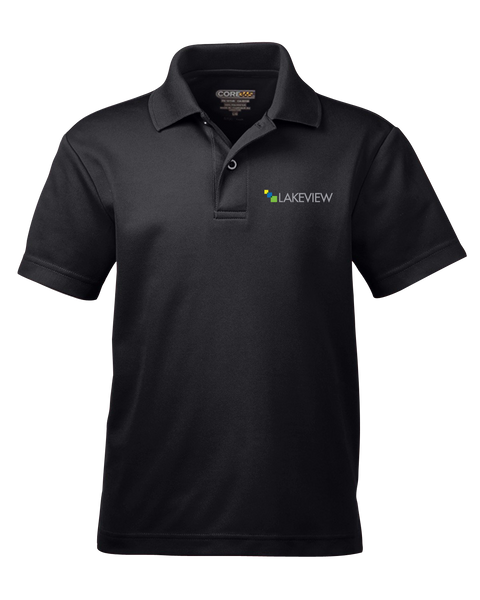 Lakeview Youth Performance Polo with Embroidered Logo