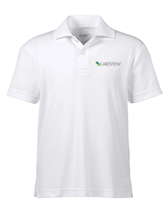 Lakeview Youth Performance Polo with Embroidered Logo