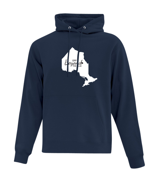 OPP Beyond The Blue Jerzees Adult NuBlend® Fleece Pullover Hoodie with Printed Logo