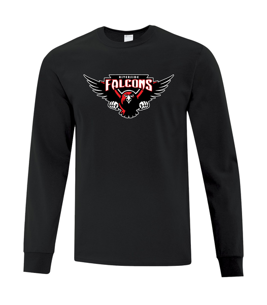 Falcons Youth Cotton Long Sleeve with Printed logo