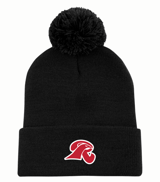 Falcons Pom Pom Toque with Embroidered Logo